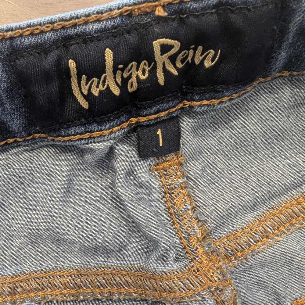 Indigo rein Bermuda shorts size 1